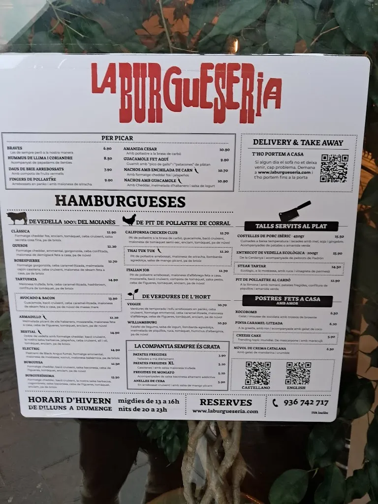 Menu_La Burgueseria_Sant Cugat del Vallès_image_1