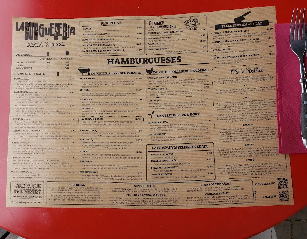 Menu_La Burgueseria_Sant Cugat del Vallès_image_3