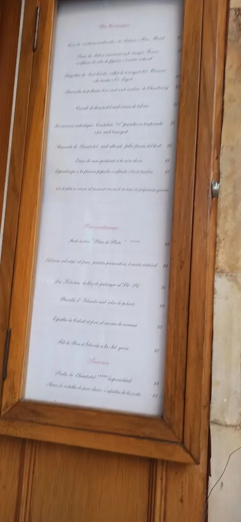 Menu_Restaurant La Pinya de Plata_Sant Cugat del Vallès_image_2