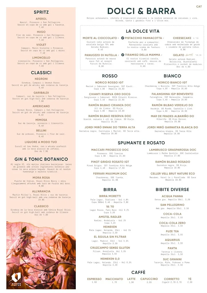 Menu_V Modern Italian Sant Cugat_Sant Cugat del Vallès_image_2