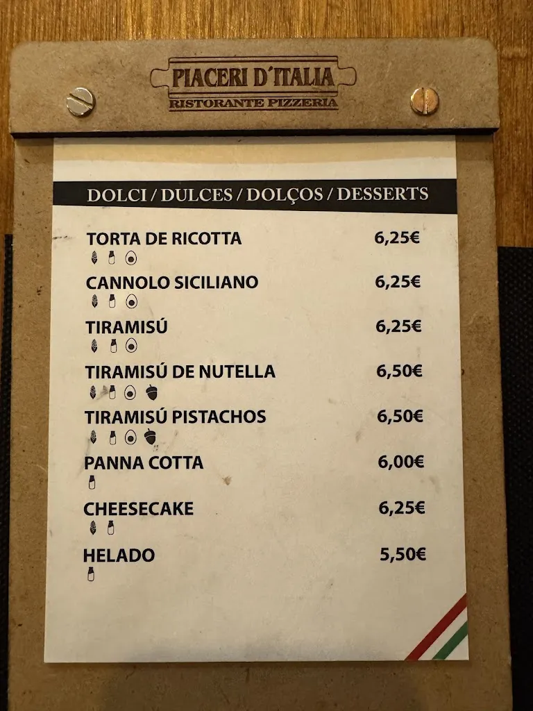 Menu_Restaurant Pizzeria Piaceri d’Italia_Sant Cugat del Vallès_image_2