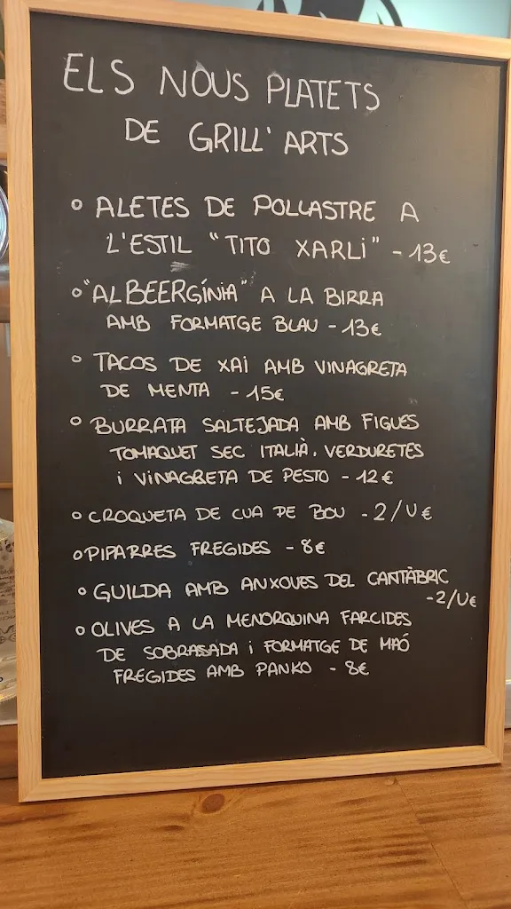 Menu_Grill'Arts_Sant Cugat del Vallès_image_4