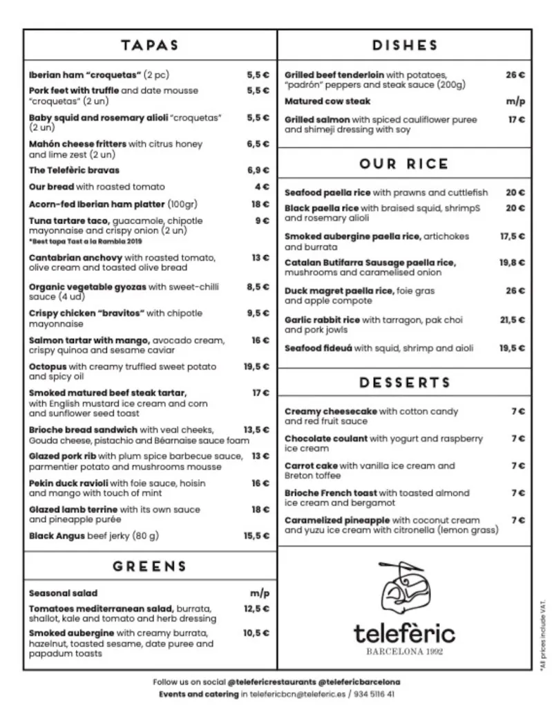 Menu_Restaurant Telefèric_Sant Cugat del Vallès_image_3