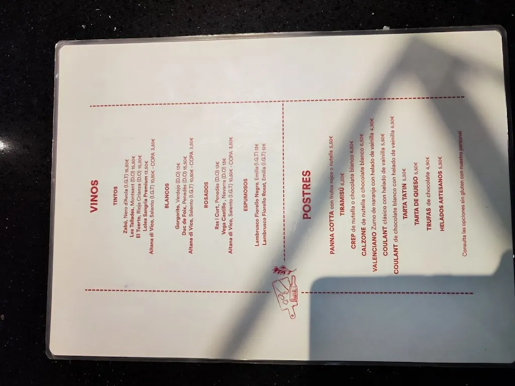 Menu_Restaurant Il Fornetto_Sant Cugat del Vallès_image_3