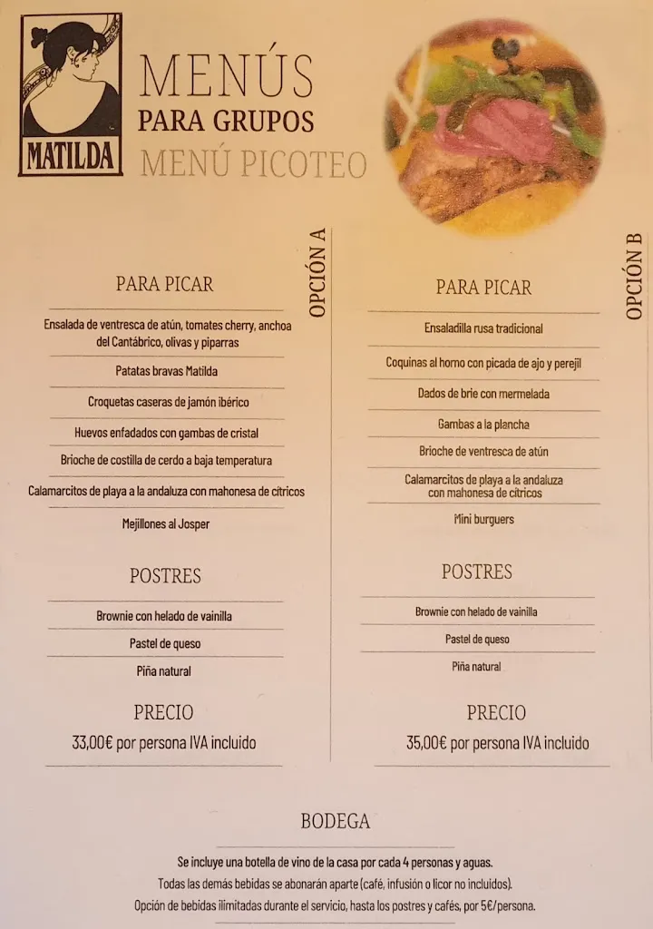 Menu_Matilda_Sant Cugat del Vallès_image_2