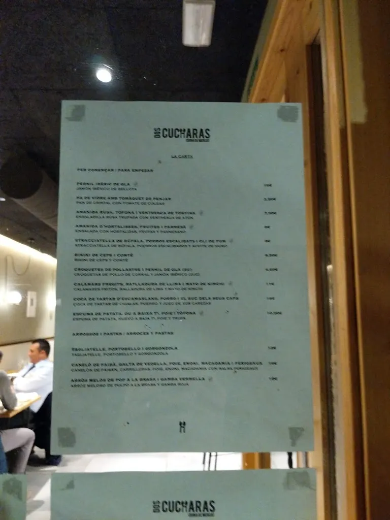 Menu_Dos Cucharas Sant Cugat_Sant Cugat del Vallès_image_2