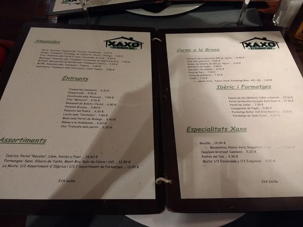 Menu_El Rebost del Xaxo_Sant Cugat del Vallès_image_4