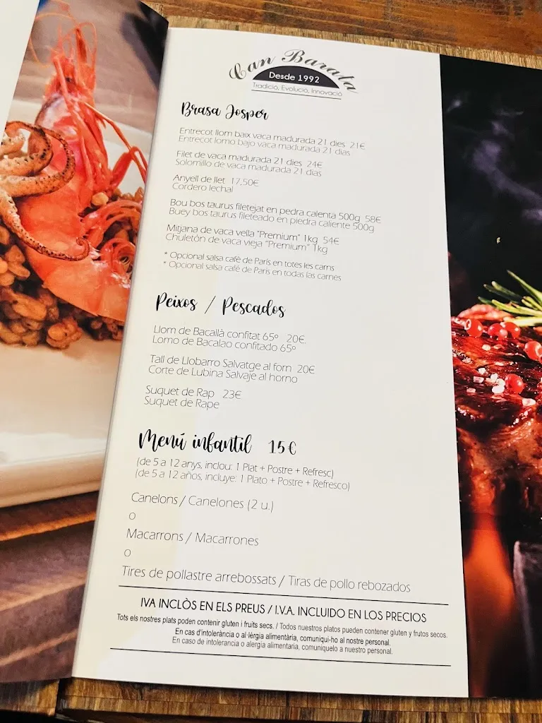Menu_Restaurant Can Barata_Sant Cugat del Vallès_image_3