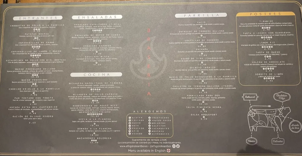 Menu_Restaurant El Fogón de Sant Boi_Sant Boi de Llobregat_image_3