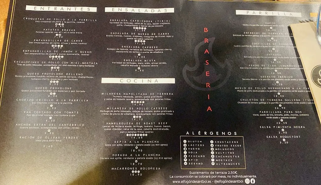 Menu_Restaurant El Fogón de Sant Boi_Sant Boi de Llobregat_image_4