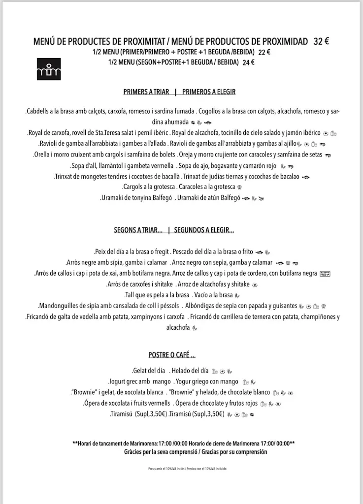 Menu_MARIMORENA Restaurante_Sant Boi de Llobregat_image_1