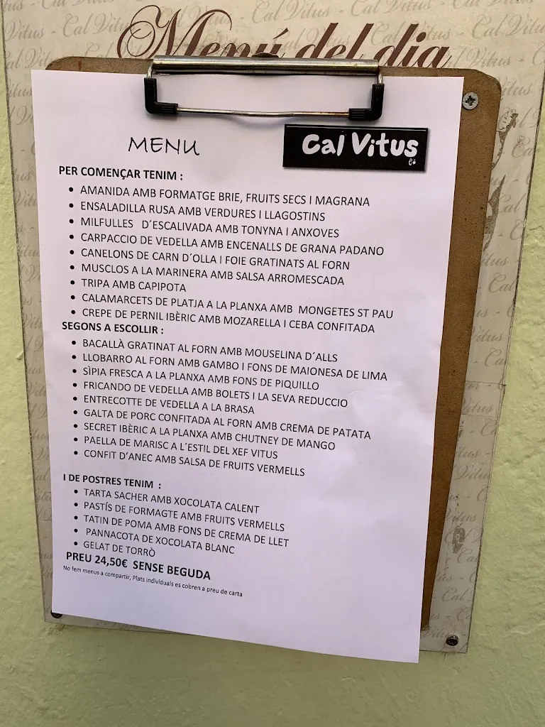 Menu_Cal Vitus_Sant Boi de Llobregat_image_2
