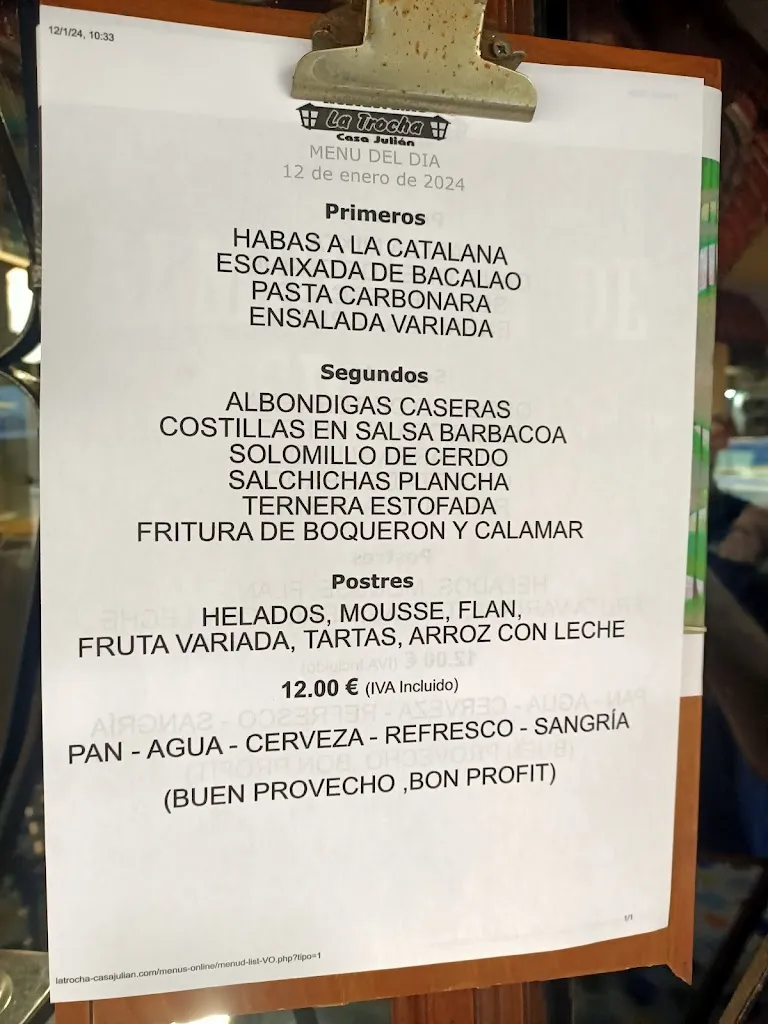 Menu_Restaurant La Trocha_Sant Boi de Llobregat_image_3