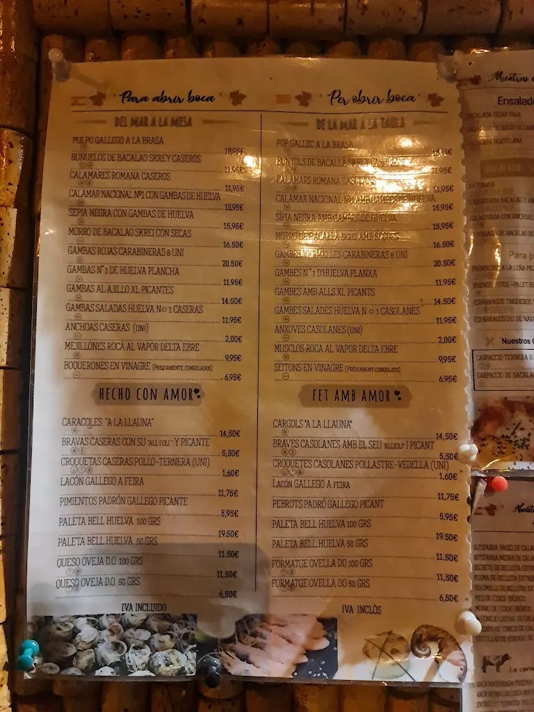 Menu_Nicasio Carnes Gourmets_Sant Boi de Llobregat_immagine_3