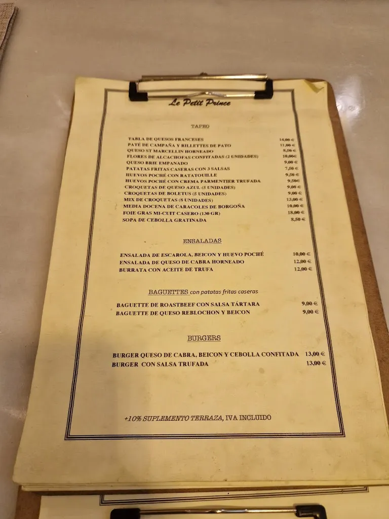 Menu_Le Petit Prince_Rois_image_4