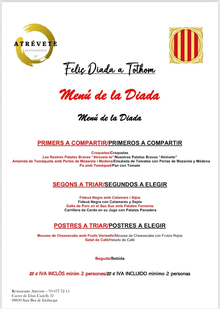 Menu_Atrévete Restaurante Arroceria_Sant Boi de Llobregat_image_4