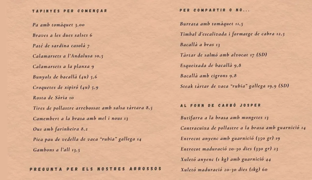 Menu_Restaurante La Tapinya_Sant Boi de Llobregat_image_1