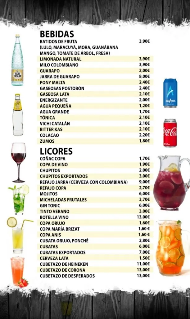 Menu_El Rincón Paisa 🇨🇴_Sant Boi de Llobregat_immagine_4