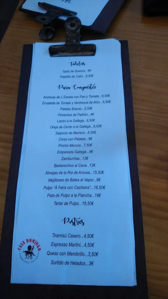 Menu_Casa Domingo SANT BOI_Sant Boi de Llobregat_image_2