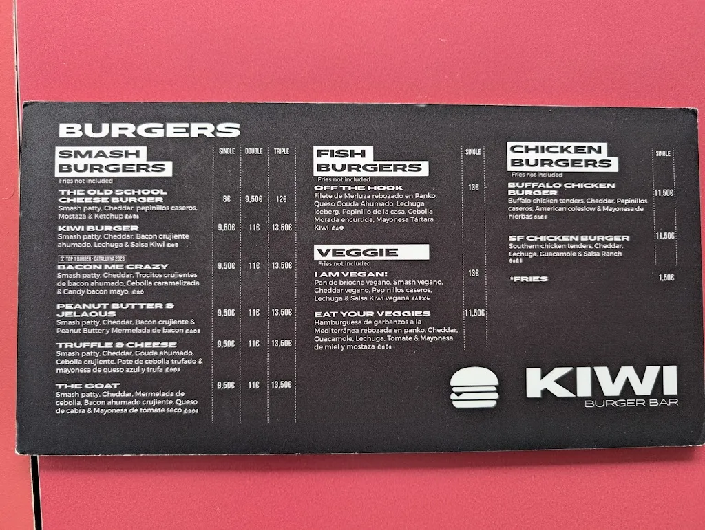 Menu_Kiwi Burger Bar_Sant Boi de Llobregat_image_1
