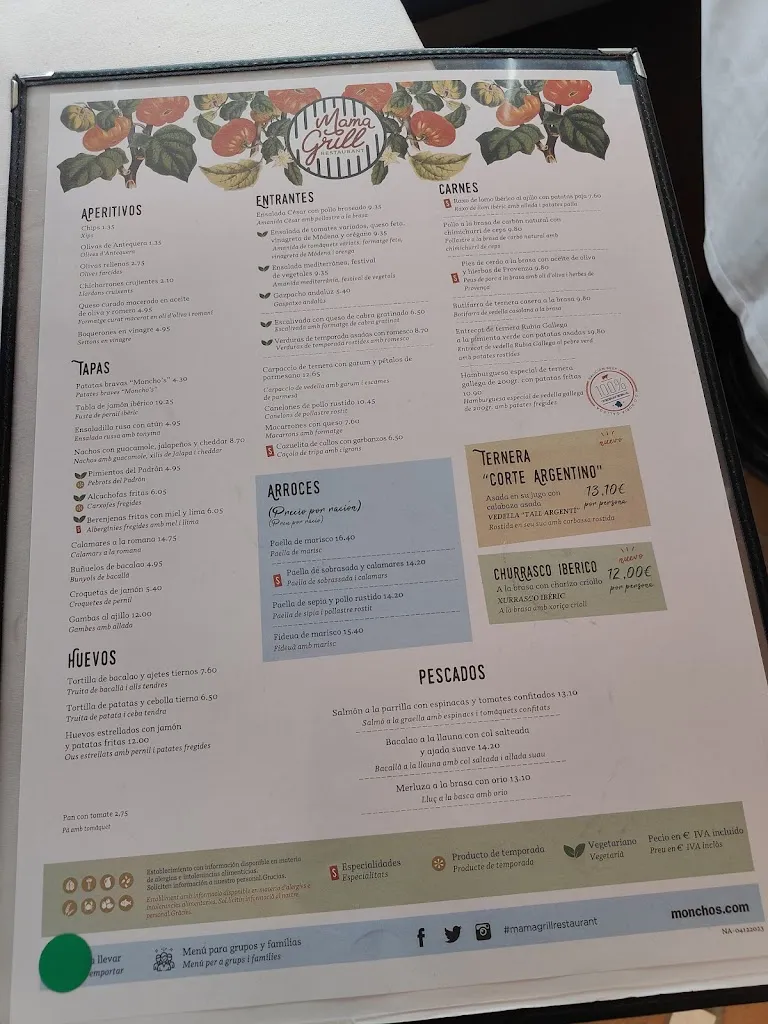 Menu_Mama Grill Restaurante_Sant Boi de Llobregat_immagine_3