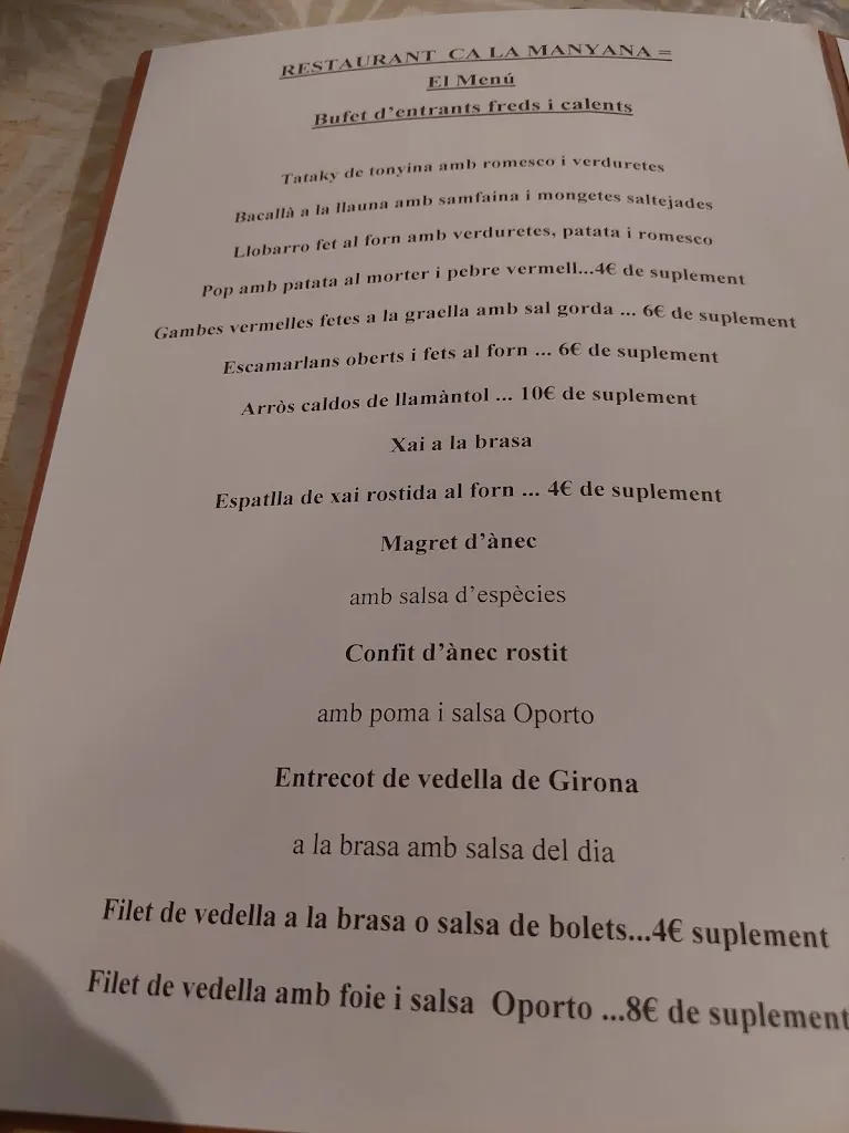 Menu_Restaurante Ca La Manyana_Sant Julià de Vilatorta_image_2