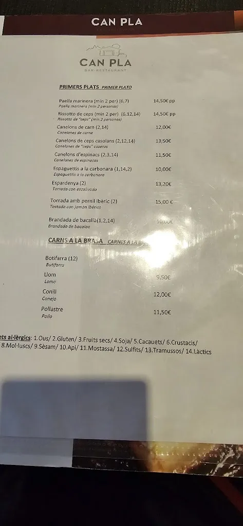 Menu_Restaurant Can Pla_Sant Joan de Vilatorrada_image_2