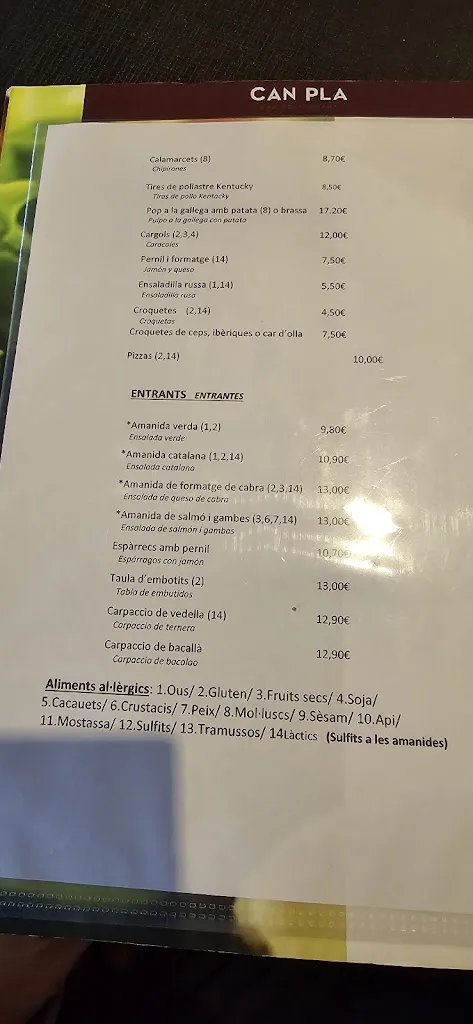 Menu_Restaurant Can Pla_Sant Joan de Vilatorrada_image_4