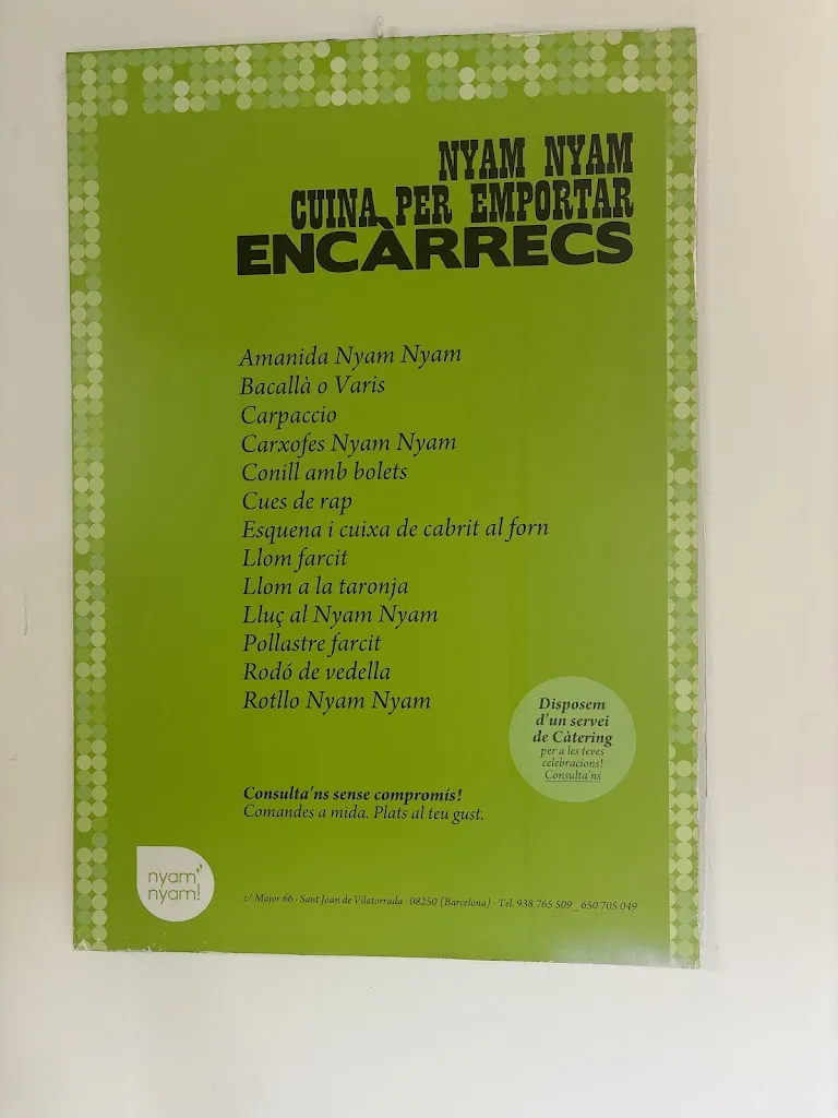 Menu_nyamnyam_Sant Joan de Vilatorrada_image_1