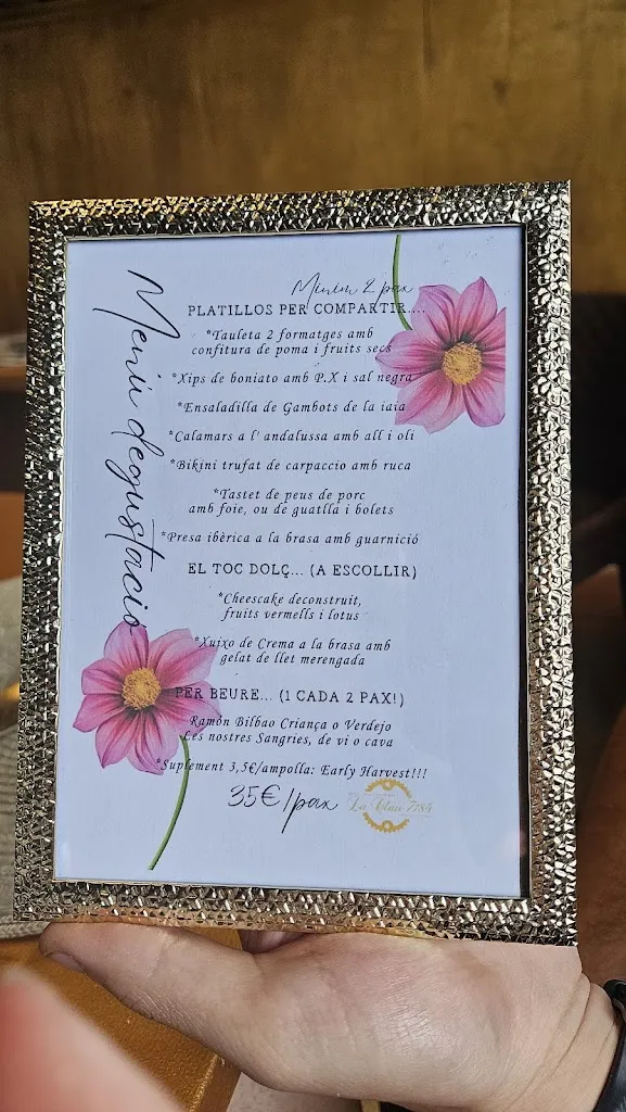 Menu_La Clau 7784_Sant Llorenç Savall_image_1