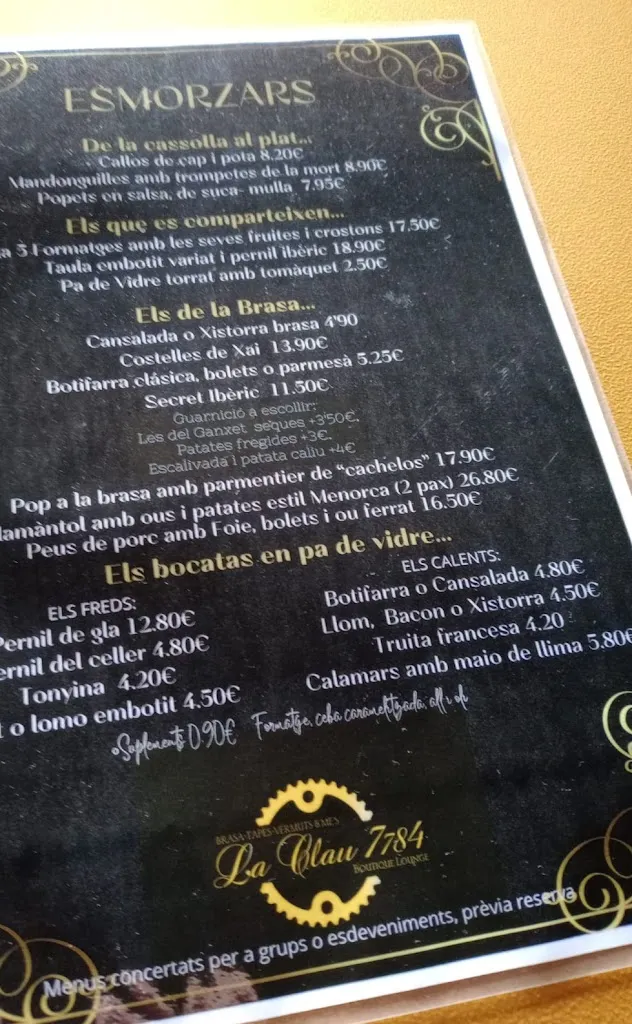 Menu_La Clau 7784_Sant Llorenç Savall_image_2