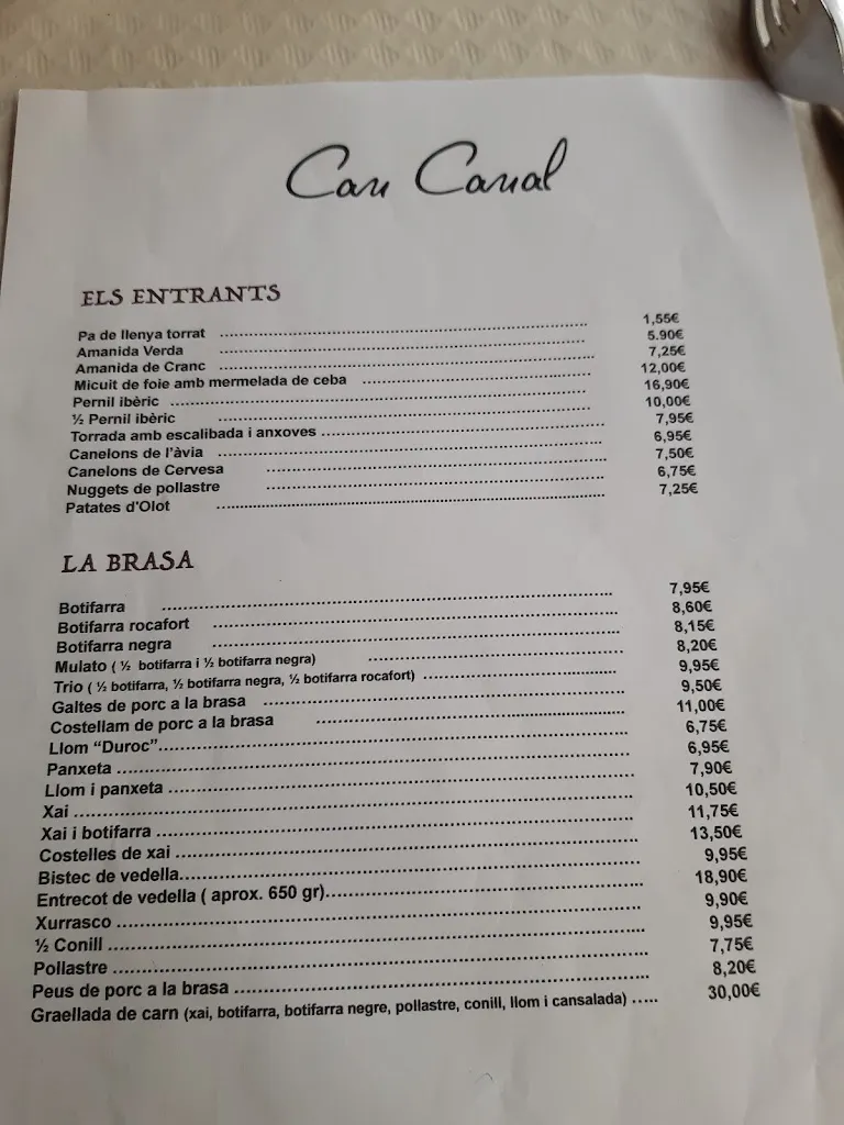 Menu_Can Canal_Sant Martí de Centelles_image_3