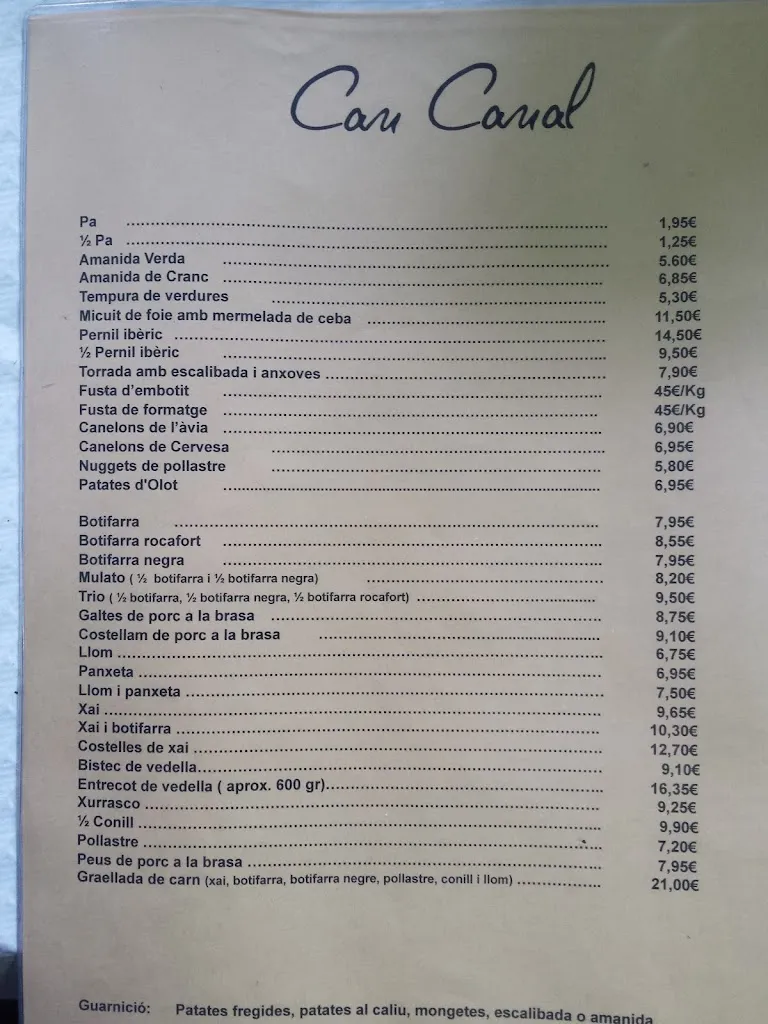 Menu_Can Canal_Sant Martí de Centelles_image_4