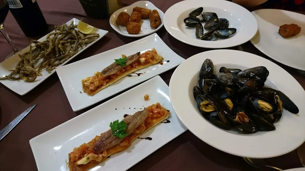 Churuata Beach restaurant in Sant'Agata del Bianco