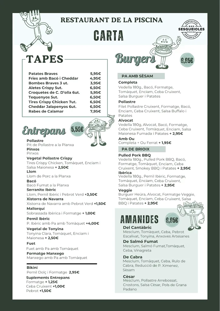 Menu_Bar Restaurant i Piscines Sant Martí Sesgueioles_Sant Martí Sesgueioles_image_2