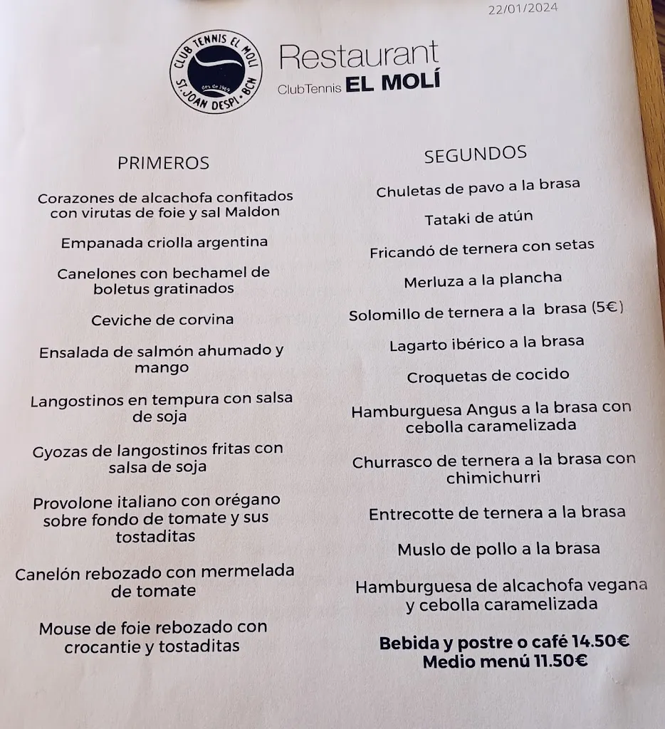 Menu_Restaurant Club el Molí_Sant Joan Despí_image_2