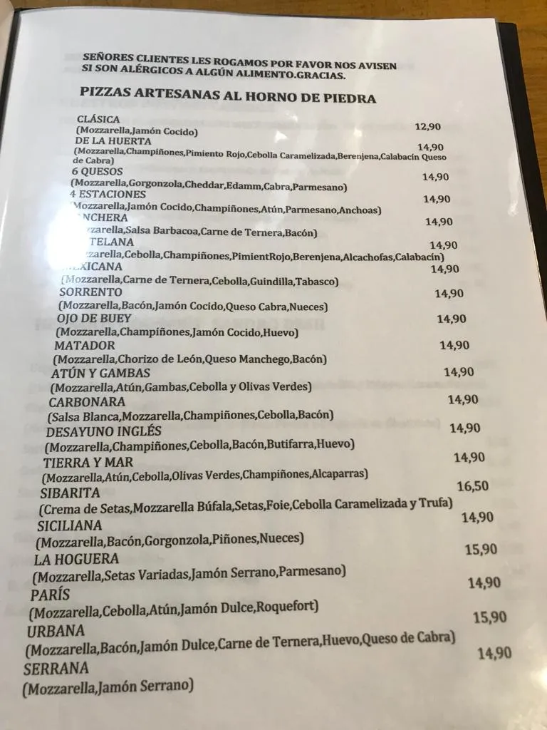 Menu_Restaurant La Hoguera_Sant Joan Despí_image_1