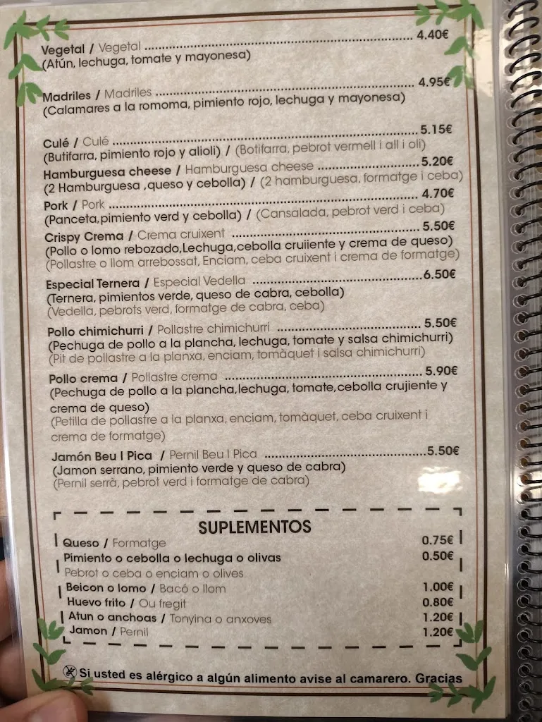 Menu_Bar-restaurant beu i pica_Sant Joan Despí_immagine_3