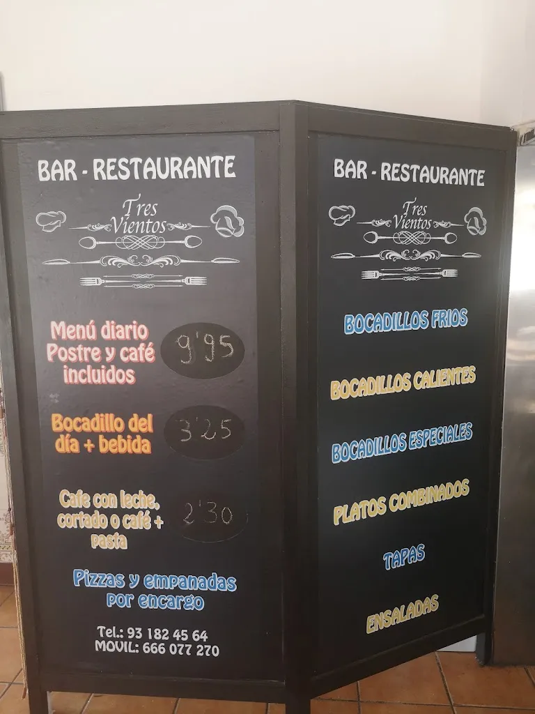 Menu_Tres Vents Restaurant_Sant Joan Despí_immagine_4