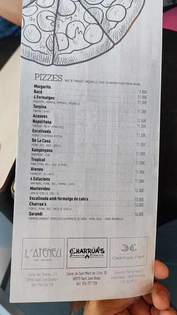 Menu_Charrúa's Braseria Pizzeria_Sant Joan Despí_image_3