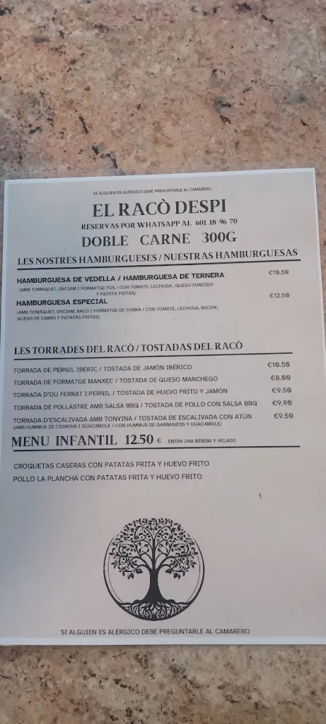 Menu_EL RACO DESPI_Sant Joan Despí_image_1