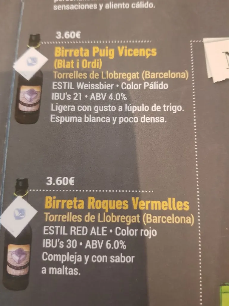 Menu_The Avenue_Sant Joan Despí_image_3