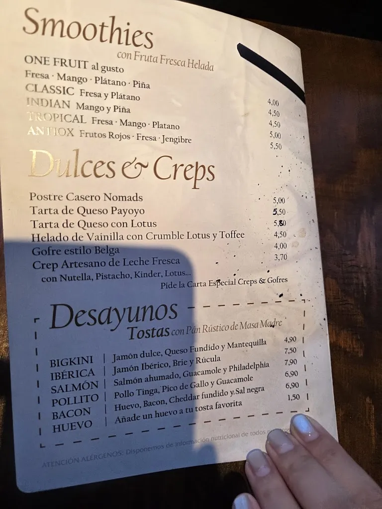 Menu_Nomads House Bar_Sant Joan Despí_image_4