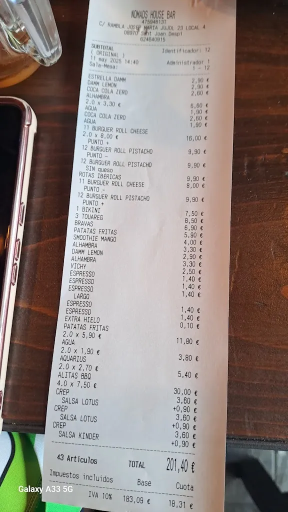 davide Andolfi_Nomads House Bar_Sant Joan Despí_review