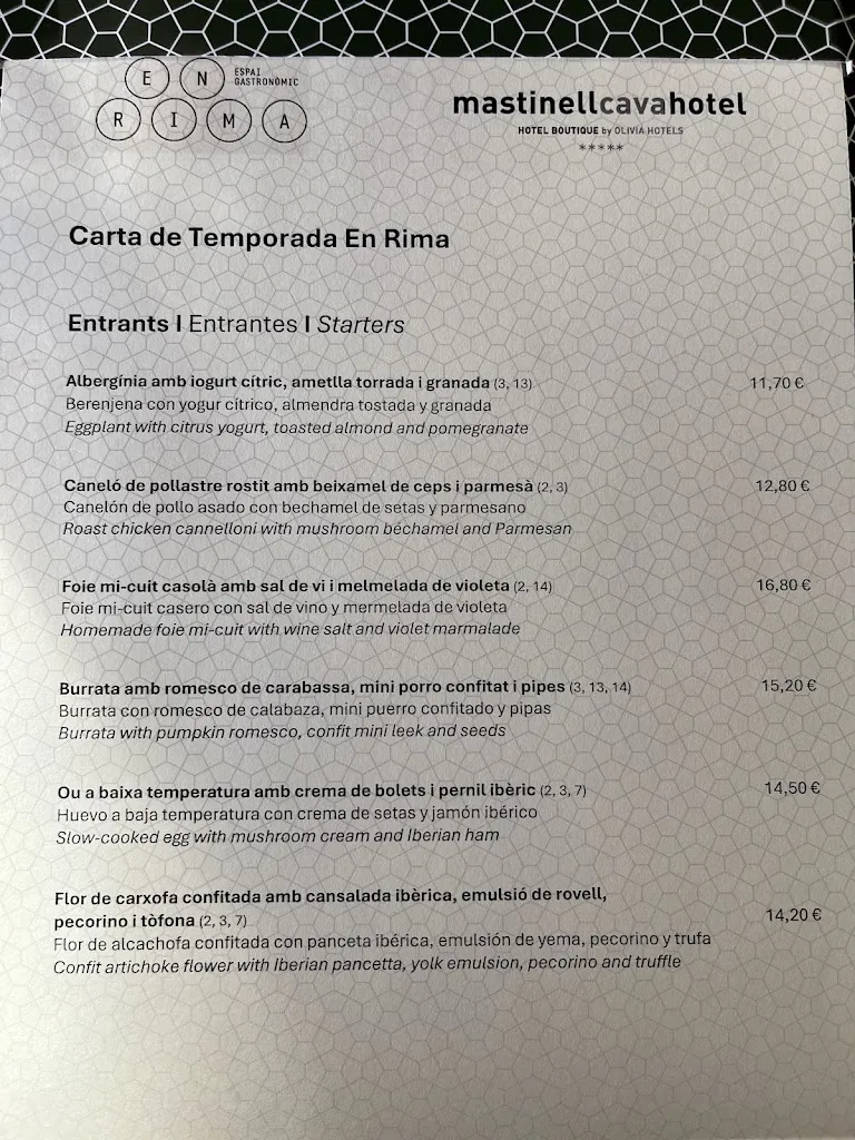 Menu_Restaurant En Rima_Sant Martí Sarroca_image_2