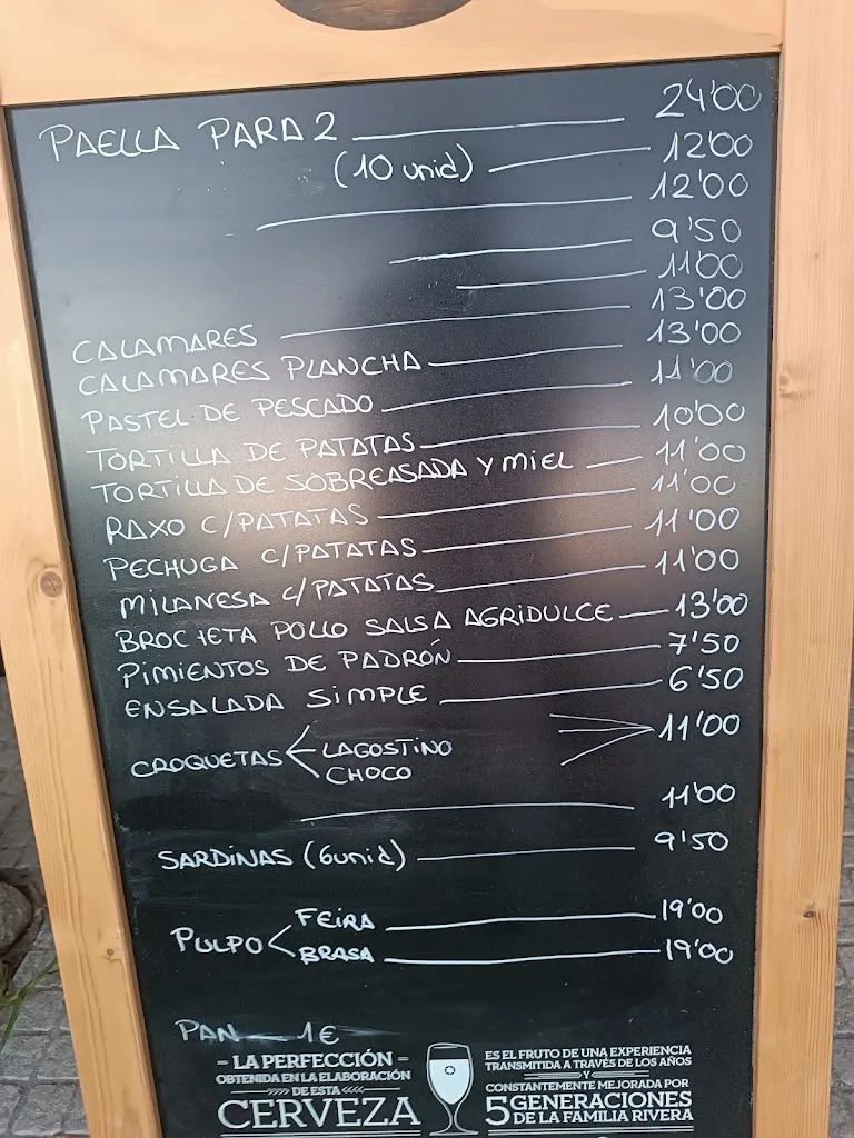 Menu_Bar Arenal (O Carrocho)_Porto do Son_image_1