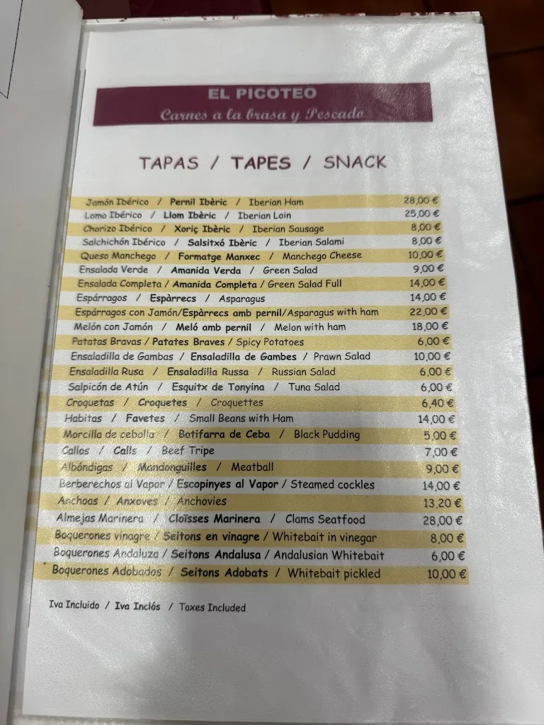 Menu_Restaurant El Picoteig de Can Domingo II_Sant Just Desvern_image_1