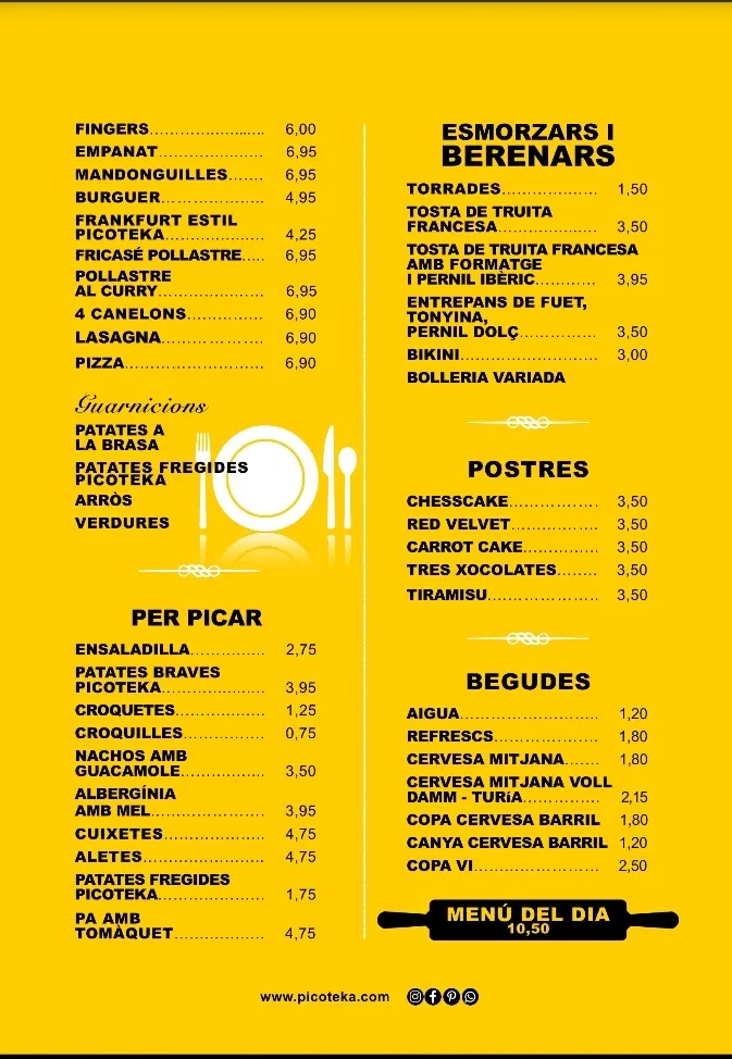 Menu_La Picoteka_Sant Just Desvern_image_1