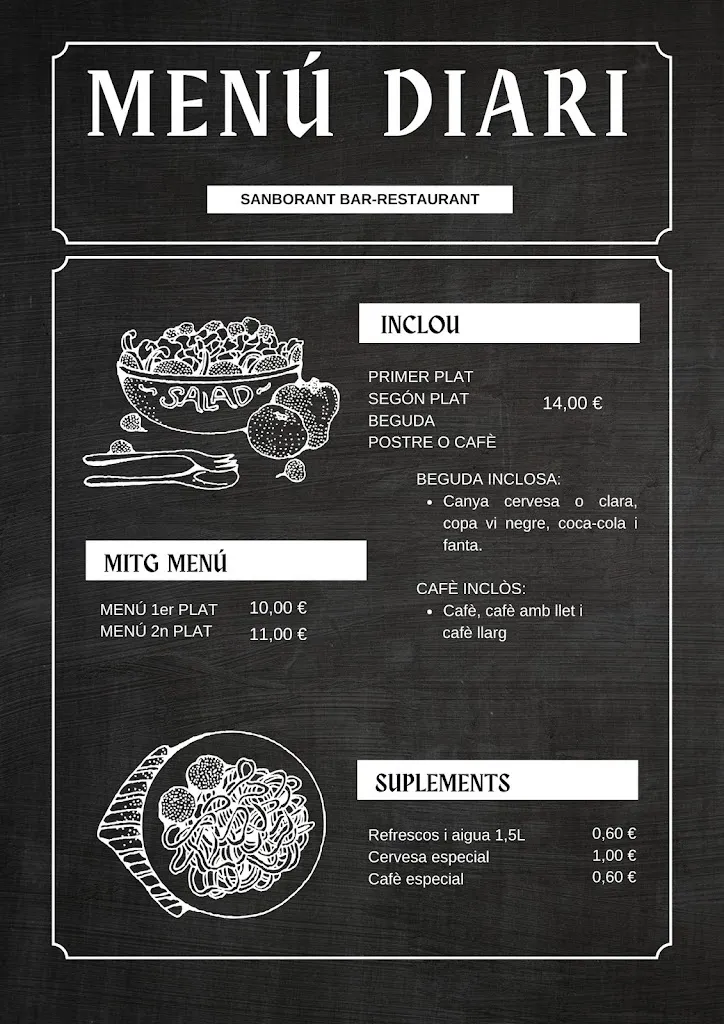 Menu_SANBORANT_Sant Just Desvern_image_1