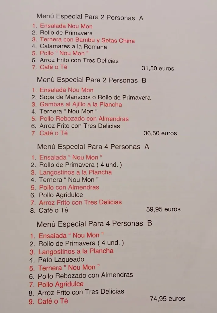 Menu_Restaurant Nou Món_Sant Just Desvern_image_4